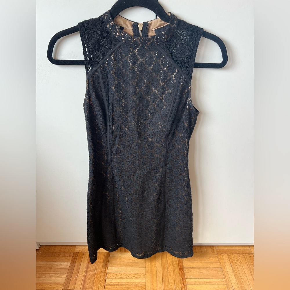 Lasakh black lace dress size XS